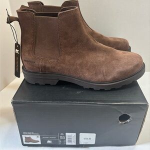 Sorel Brown Suede Chelsea Boots men’s 10.5